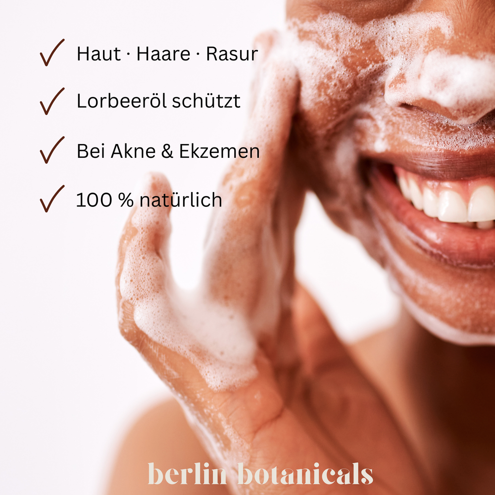 Aleppo soap with 40% laurel oil