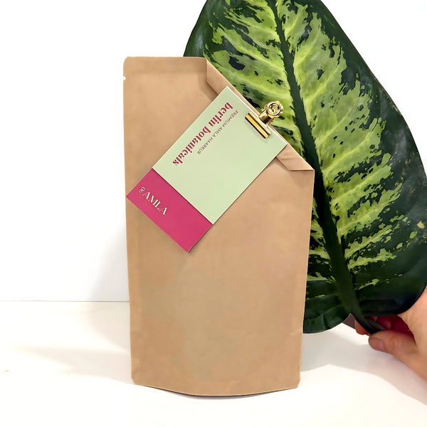 AMLA | Premium organic hair care powder for hair growth, strong roots &amp; natural shine