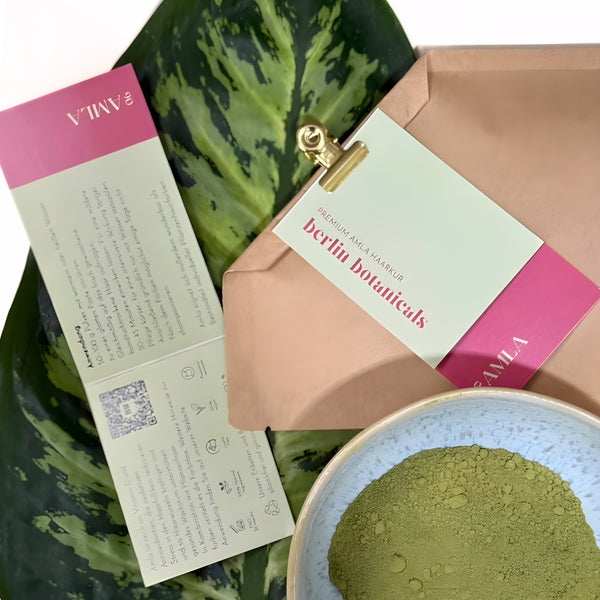 AMLA | Premium organic hair care powder for hair growth, strong roots &amp; natural shine