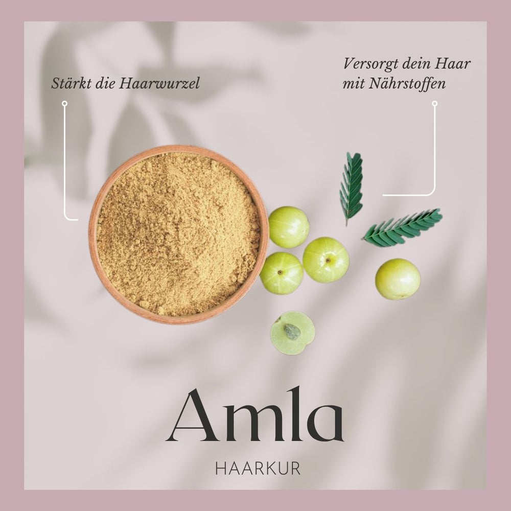 AMLA | Premium organic hair care powder for hair growth, strong roots &amp; natural shine