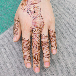 Henna Cone | Freshly mixed organic henna