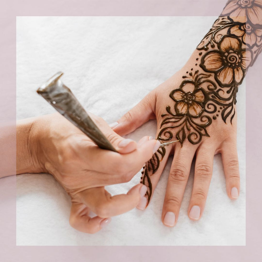 Empty henna cones for henna tattoos, mehendi body art, and jagua.