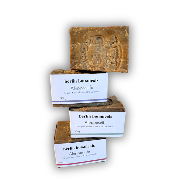 Aleppo soap with 40% laurel oil