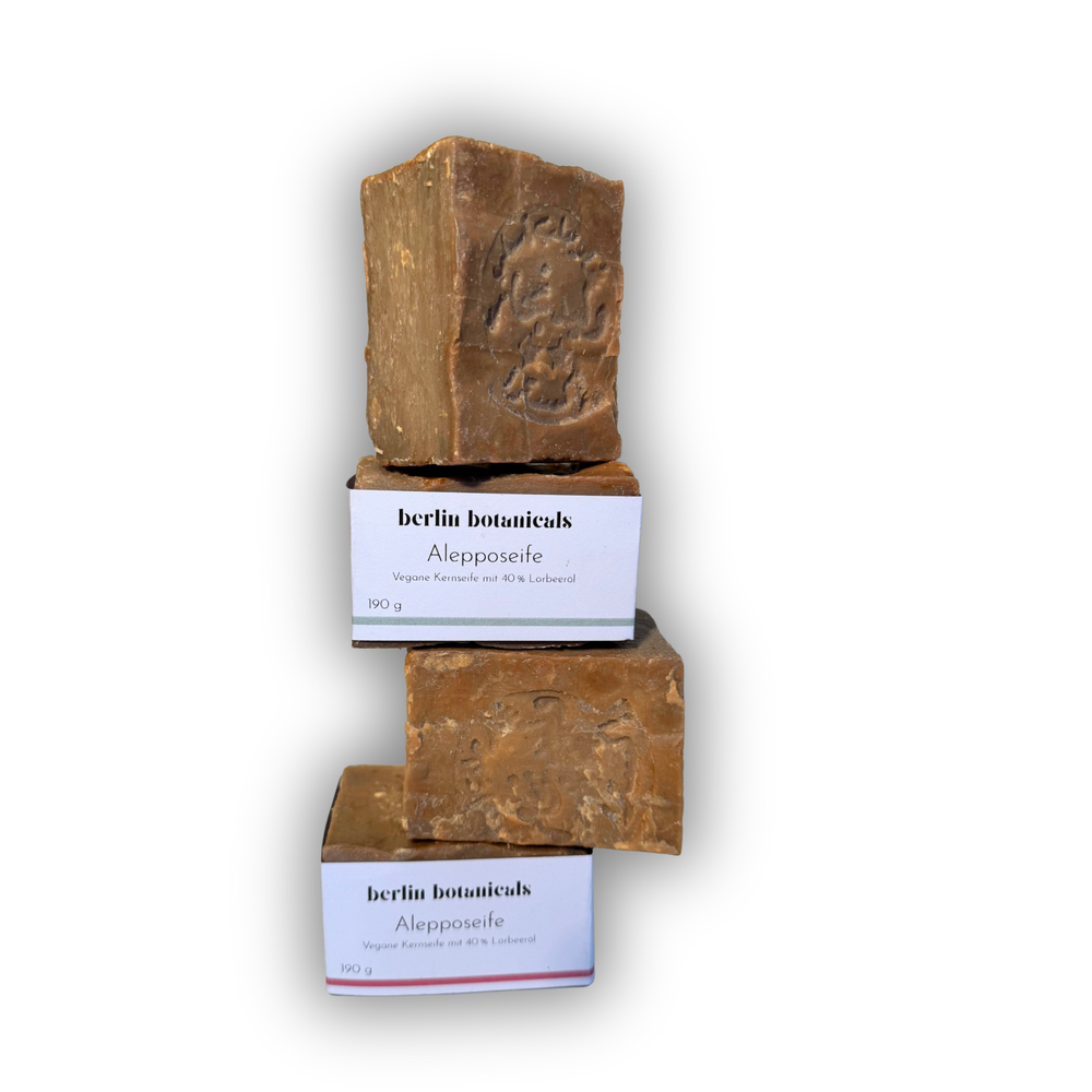 Aleppo soap with 40% laurel oil