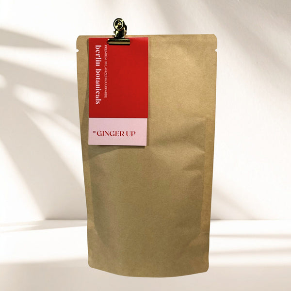 GINGER UP | Organic plant-based hair color – vibrant light red with cassia &amp; henna