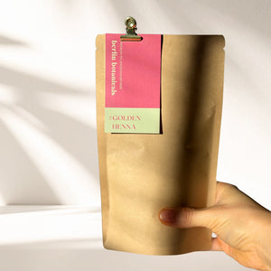 GOLDEN HENNA | Organic plant-based hair color – Golden brown with henna and amla